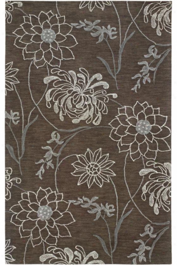 Flora Area Rug Ii - 2'6 X 8, Brown