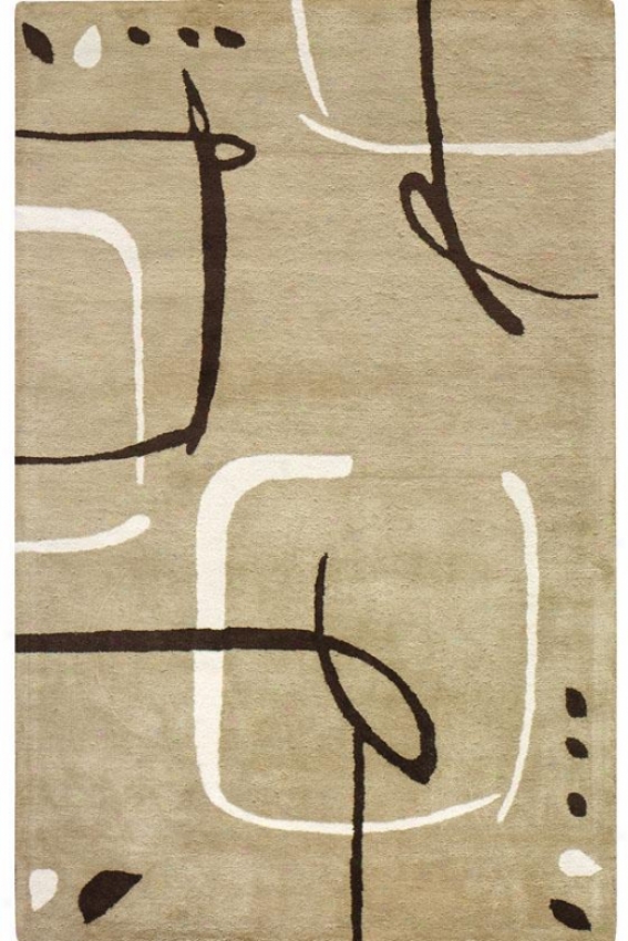 "fragment Area Rug - 5'3""x8', Dark Sand"