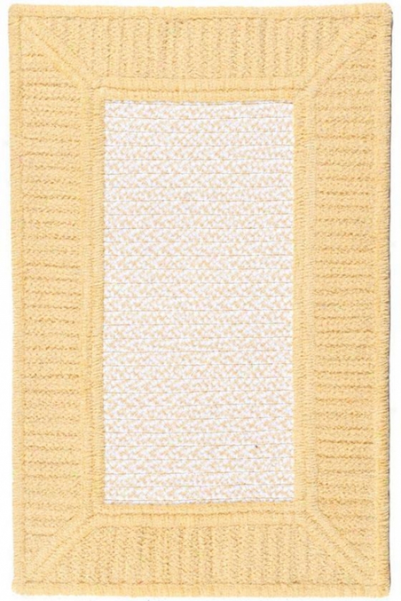 Gravel Bay Area Rug - 9'x12', Banana