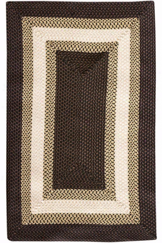 Homestyle Rug - 3'square, Black