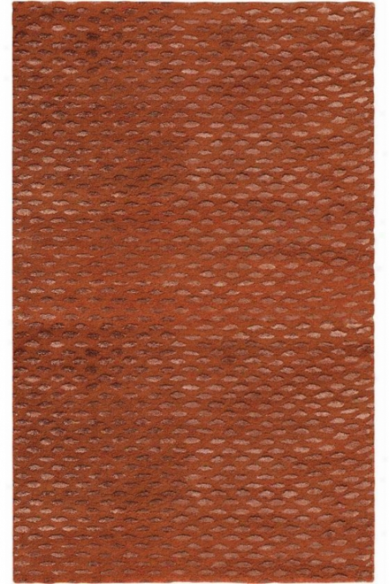 "kimodo Area Rug - 3'6""x5'6"", Pumpkin"