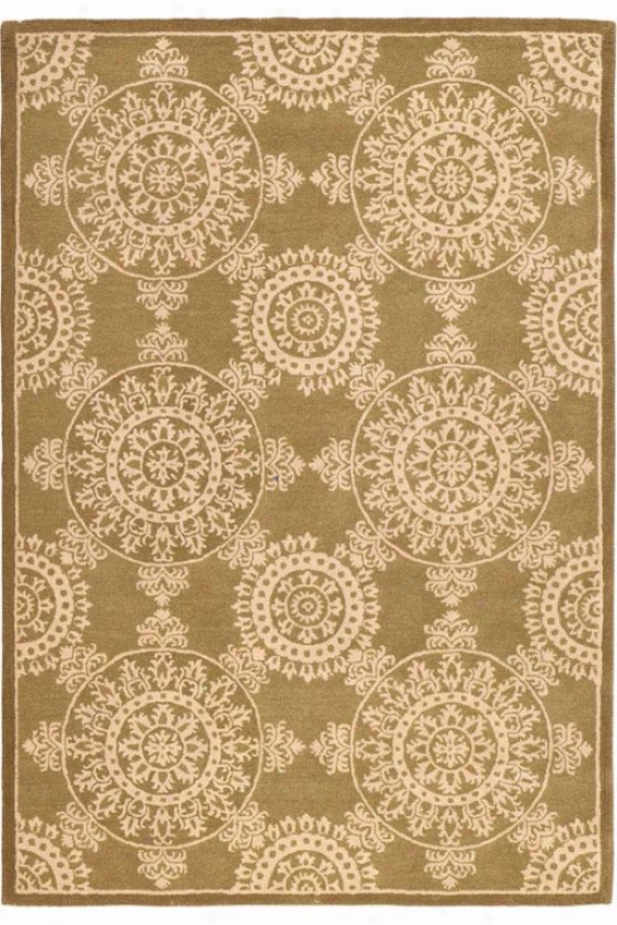 "lace Area Rug - 3'6""x5'6"",G reen"