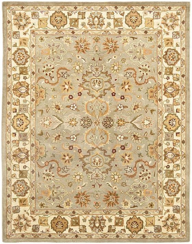 "liliana Area Rub - 2'3""x4' Runner, Lgt Green/beige"