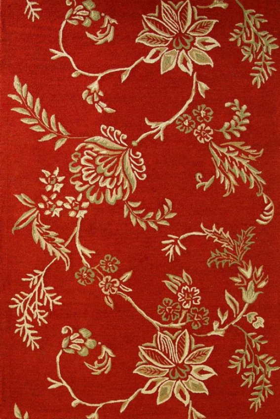 Marco Ii Area Rug - 8x11, Red