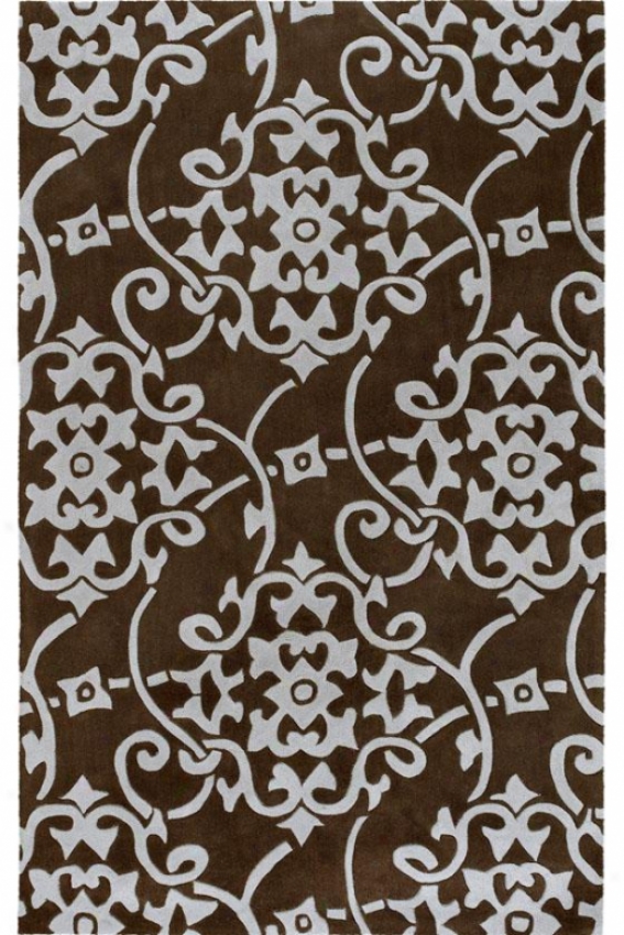 Merit Ii Area Rug - 23c, Chocolate Brown