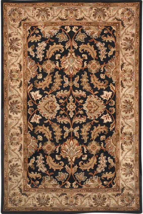 "naples Area Rug - 7'6""x9'6"", Black"