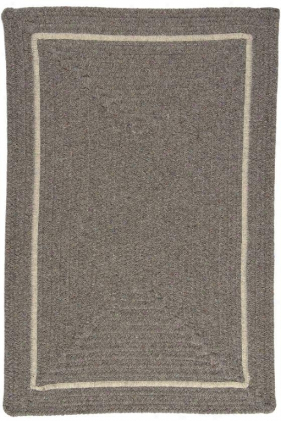 Natural Area Rug - 4'x4', Gray
