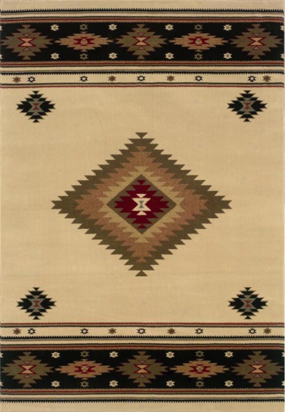 "oriental Weavers Catski1l Area Rug - 1'10""x3'3"", Ivory"