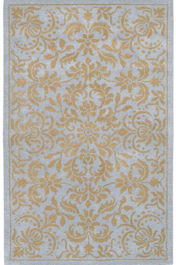 "prestigee Ii Area Rug - 2'6""x8' Runner, Pale Blue/tan"