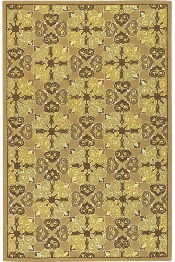 "regent Wkol Area Rug - 2'6""x8' Runner, Brown"