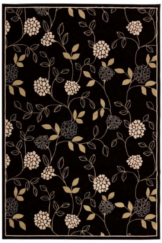 "rosella Area Rug - 23'""x7'9""runner, Black"