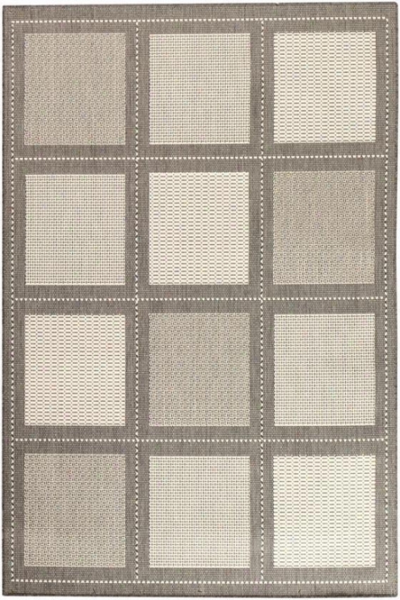 "summit All-weather Area Rug - 8'6""x13', Gray"