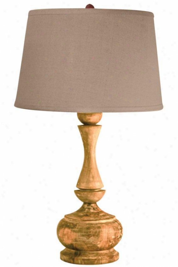 "acacia Table Lamp - 29""hx16""d, Brown"