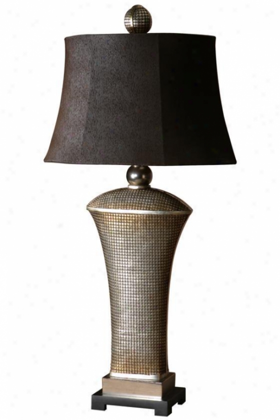 "afton Table Lamp - 36.5""hx18""w, Silver"