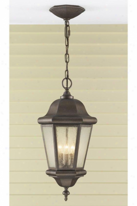 Anderson Outdoor Pendant - Three Light, Bronze