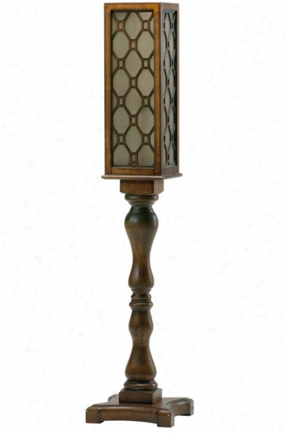 "angeto Floor Lamp - 56""h, Brown"