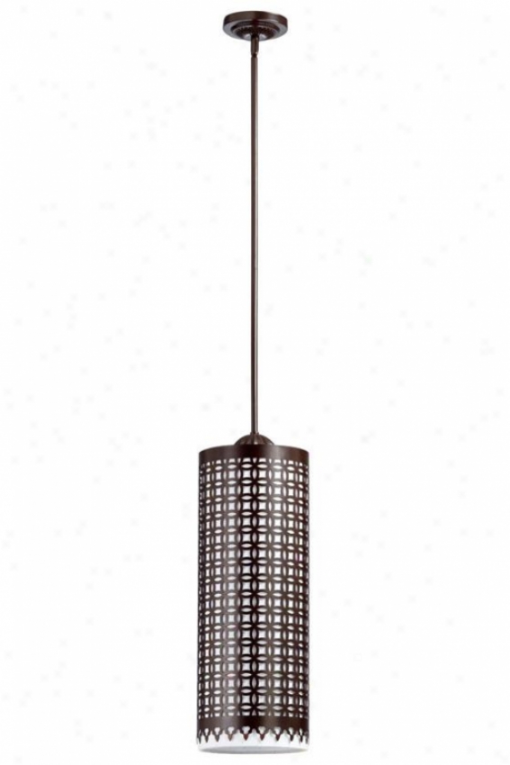 "arabella Pendant - Small 22hx8""rd, Brown"