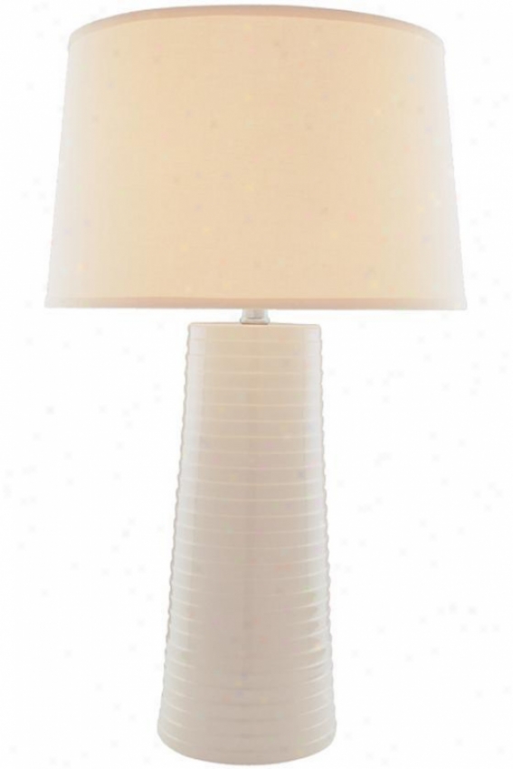 "ashanti Table Lamp - 27""hx16""d, Ivory"