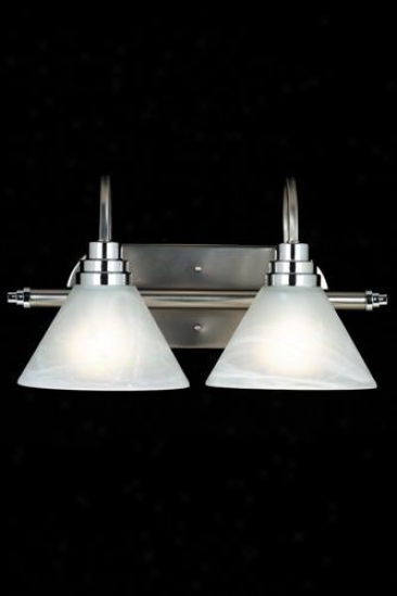 Astoria 2-light Bath Lighting - Two-light, Silver