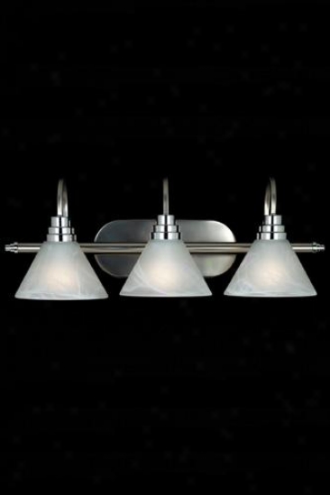 Astorka 3-light Bath Lighting - Three-light, Silver