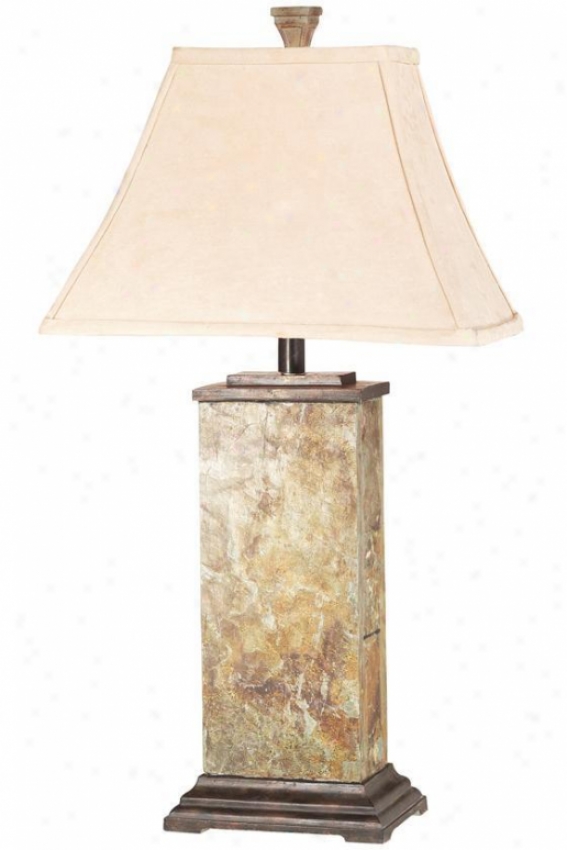 "bennington Stand  Lamp - 29""h, Beige"