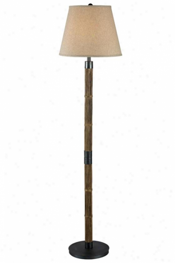 "bethany Floor Lamp - 59""h, Natural Reed"