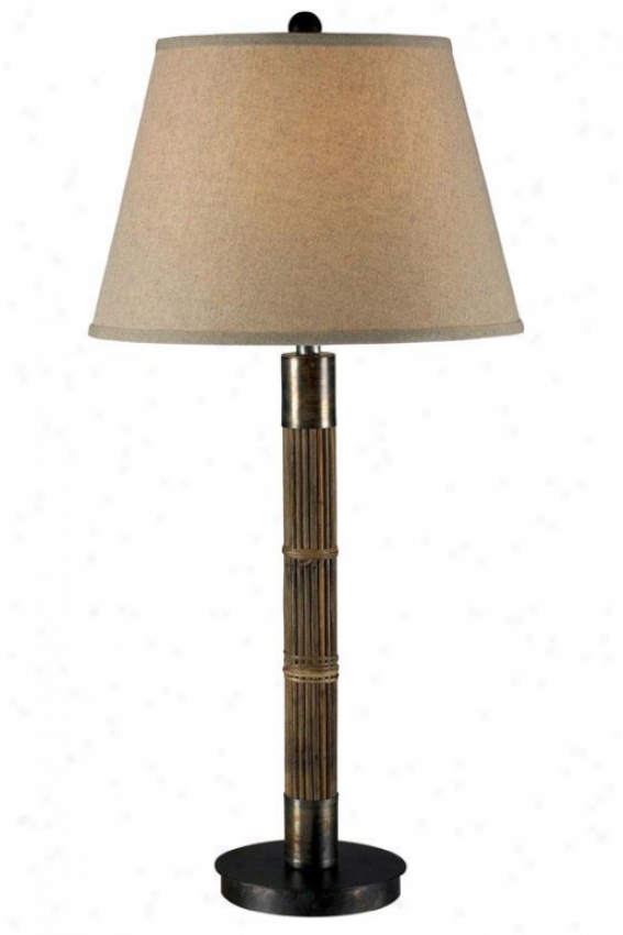 "bethany Table Lamp - 31""h, Natural Reed"