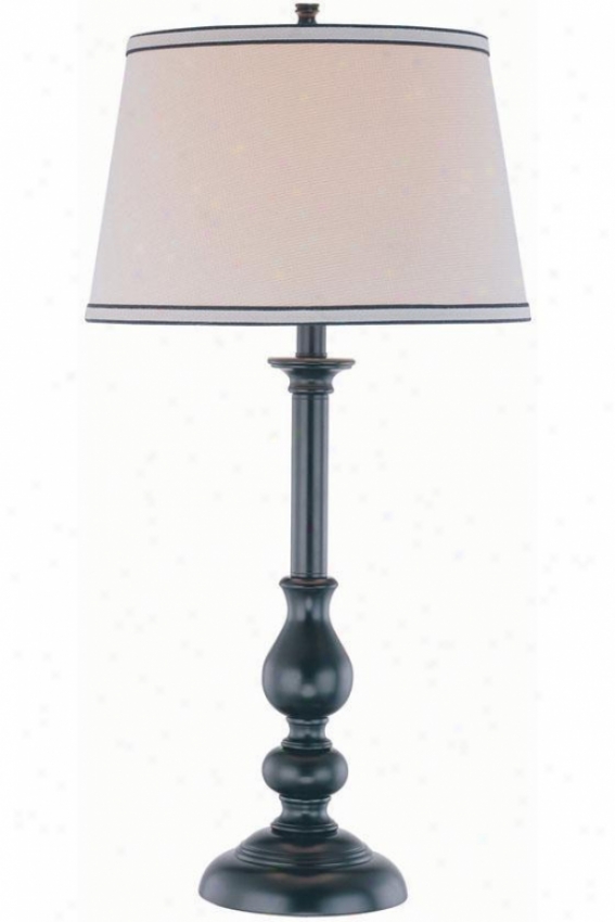 "blaise Table Lamp - 15""x30.5"", Black"