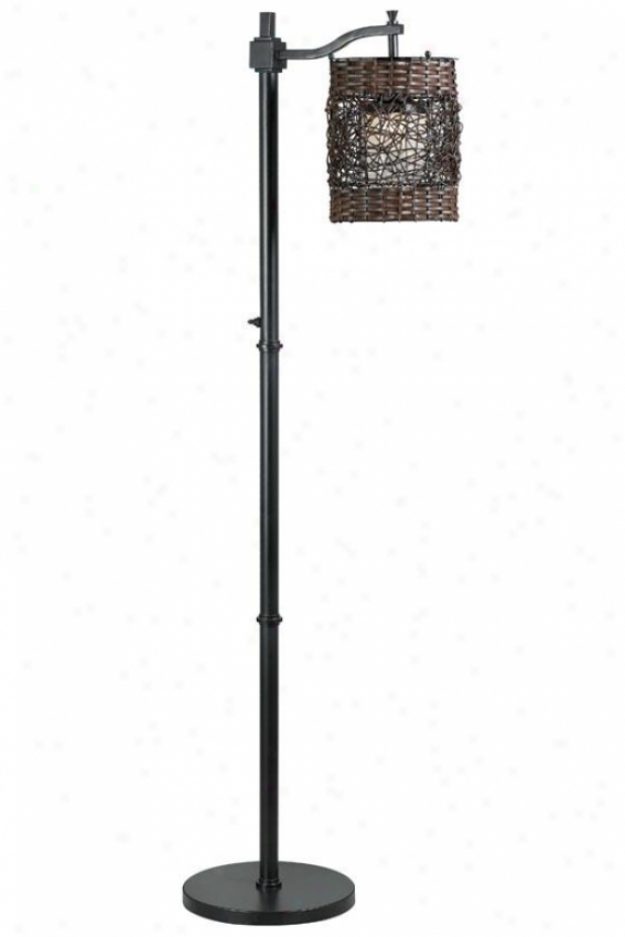 "brent Exterior Floor Lamp - 60""h X 8""w, Oil Rub Bronze"