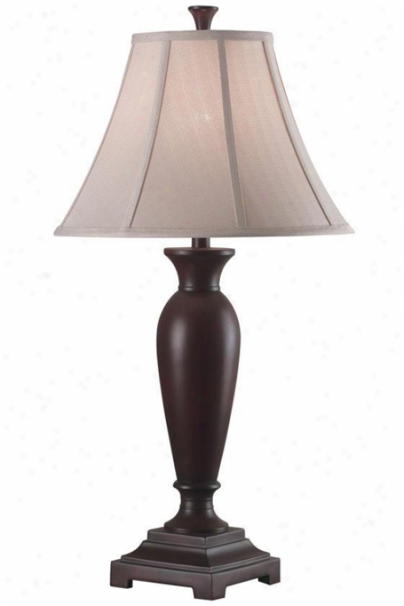 "brevard Table Lamp - 31""hx16""d, Darl Burgundy"