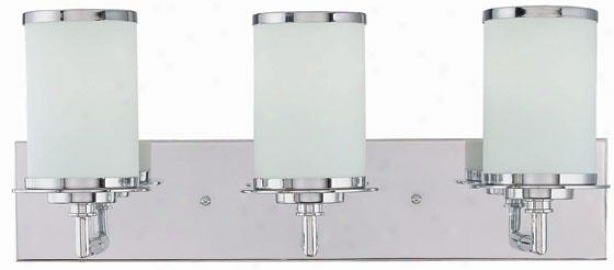 Brillante 3-light Vanity Buoyant - Three Light, Gentle Chrome