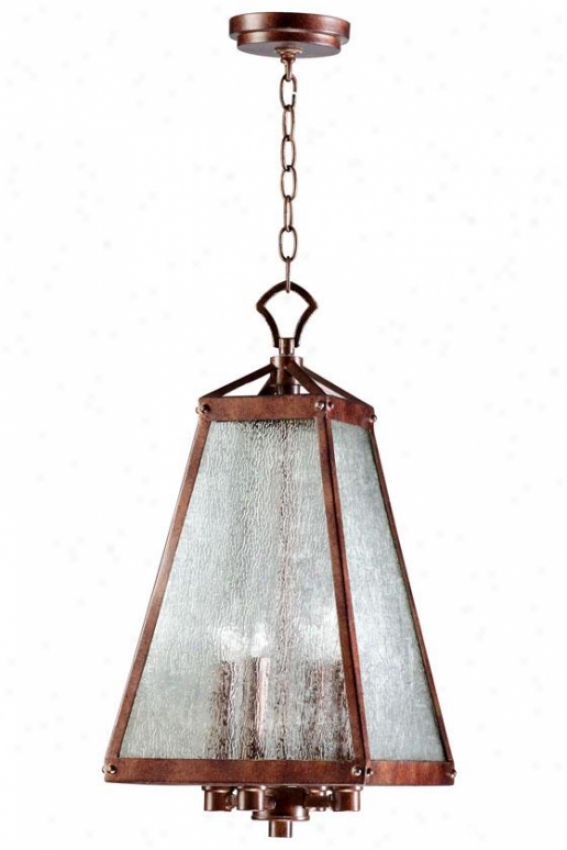 "canterbury Lantern - 26""hx12""square, Oiled Bronze"