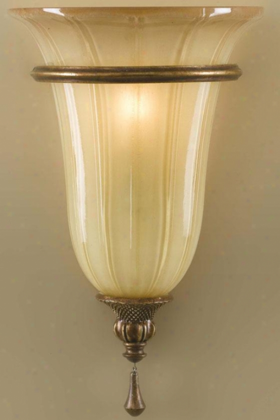 "carolina Wall Sconce - 13""h X 8""w, Firenzee Silver"