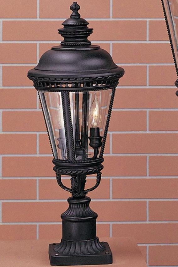 Chambetlaine Outdoor Lamp Posy - Three Light, Black