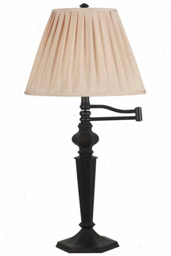 "chsapeake Swiing-arm Table Lamp - 32""hx15""d, Oil Rubbed Bronze"