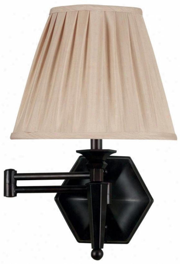 "chesapeake Swing-arm Wall Lamp - 16""hx11""d, Oil Rubbed Bronze"