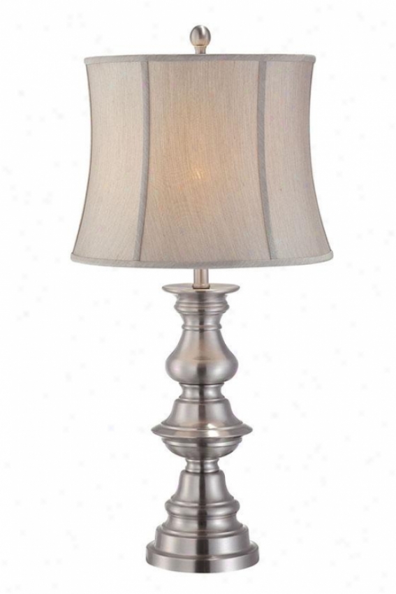"connell Table Lamp - 30.25h X 15""w, Silver"