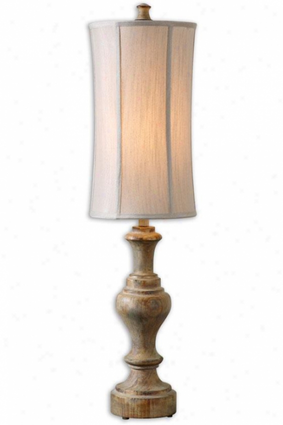 "corinaldo Tqble Lamp - 40""h, Ash Gray"