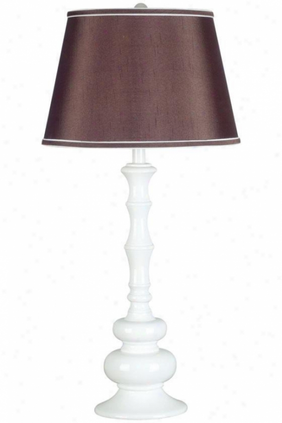 "coventry Table Lamp - 31""h, Gloss White"