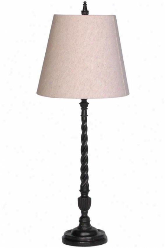 "daniel Table Lamp - 32.5""hx13""d, Black"