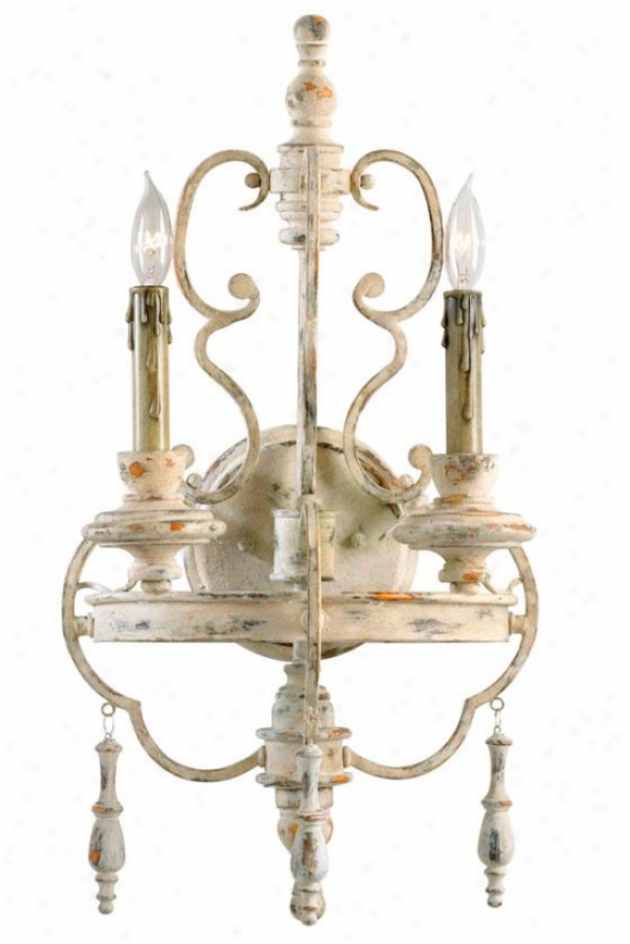 Davinci Sconce - 2-light, Persian White