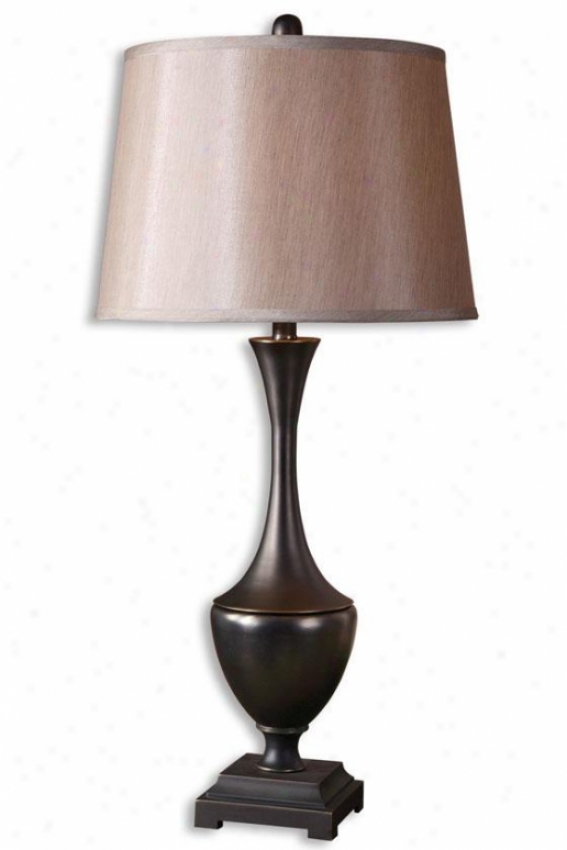 "davoli Table Lamp - 33.5""h, Distress Bronze"