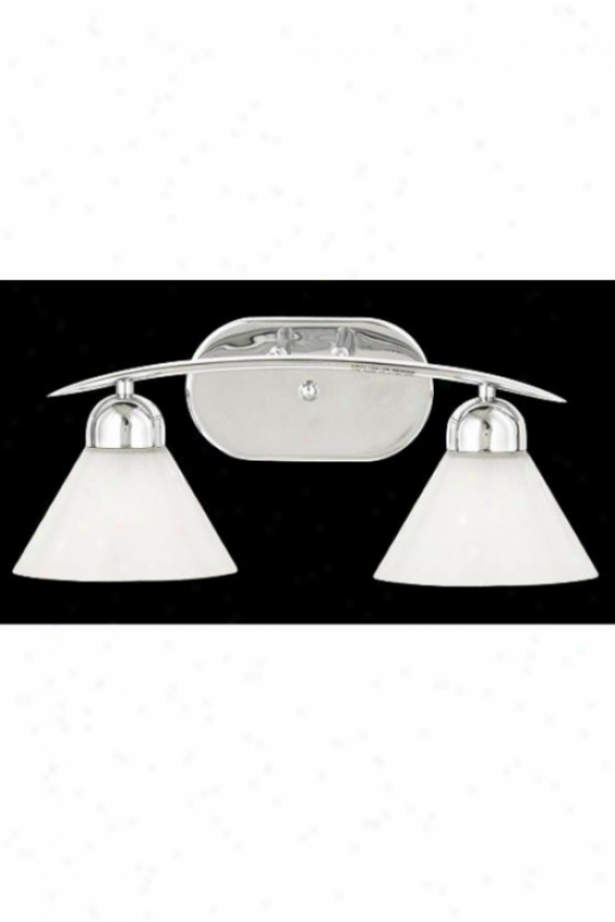 Demetrius 2-light Idle show - 2-light, Silver Chrome