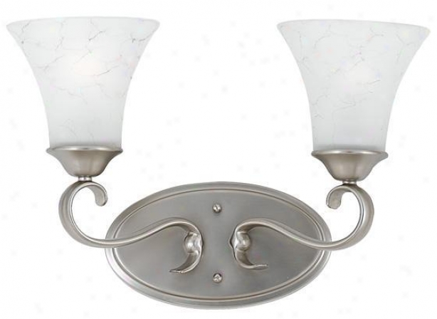 Duchess 2-light Vanity - 2 Light, Nickel