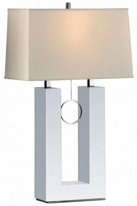 "erin Standing Table Lamp - 30.5hh X 18""w, White"