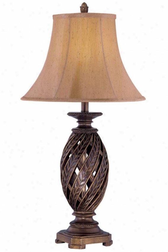 "estefania Table Lamp - 3.325""h X 17""w, Bronze"