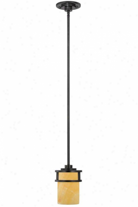 "evan 59""h Mini Pendant - 1-light/59""h, Gold Bronze"