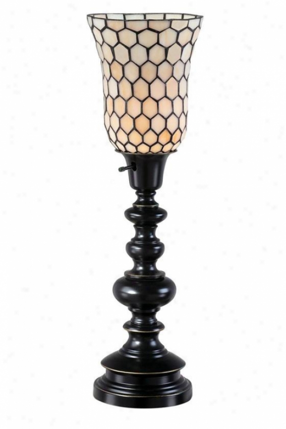 "flemingg Table Lamp - 22.5""h X 6.75""w, Bronze"