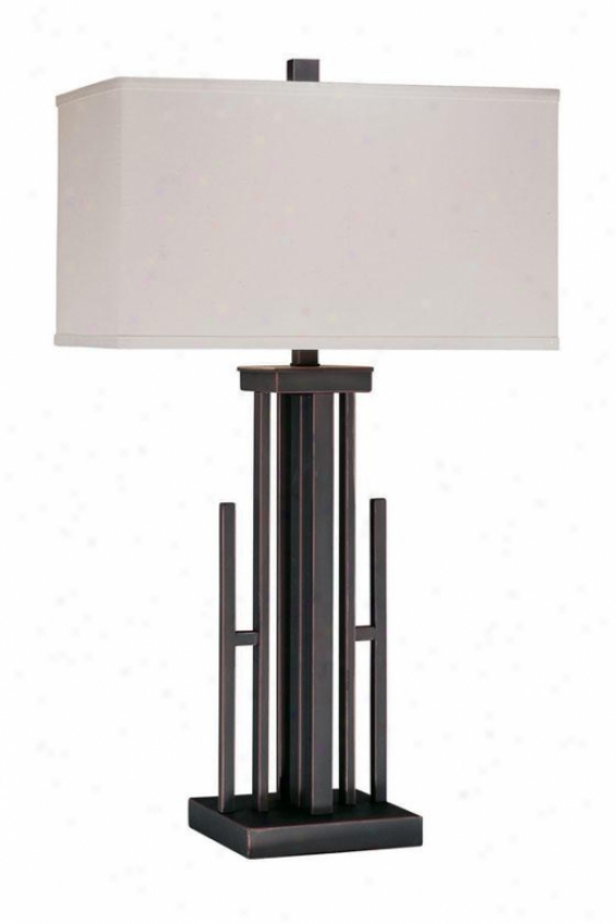 "gabe Table Lamp - 28.5""h X 16""w,-Bronze"