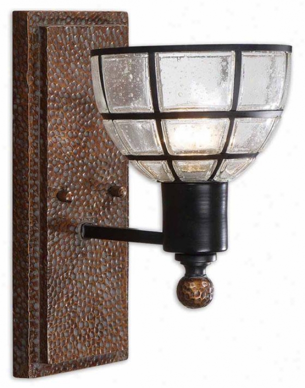 Gelati Wall Sconce - 1 Light, Antiqued Copper